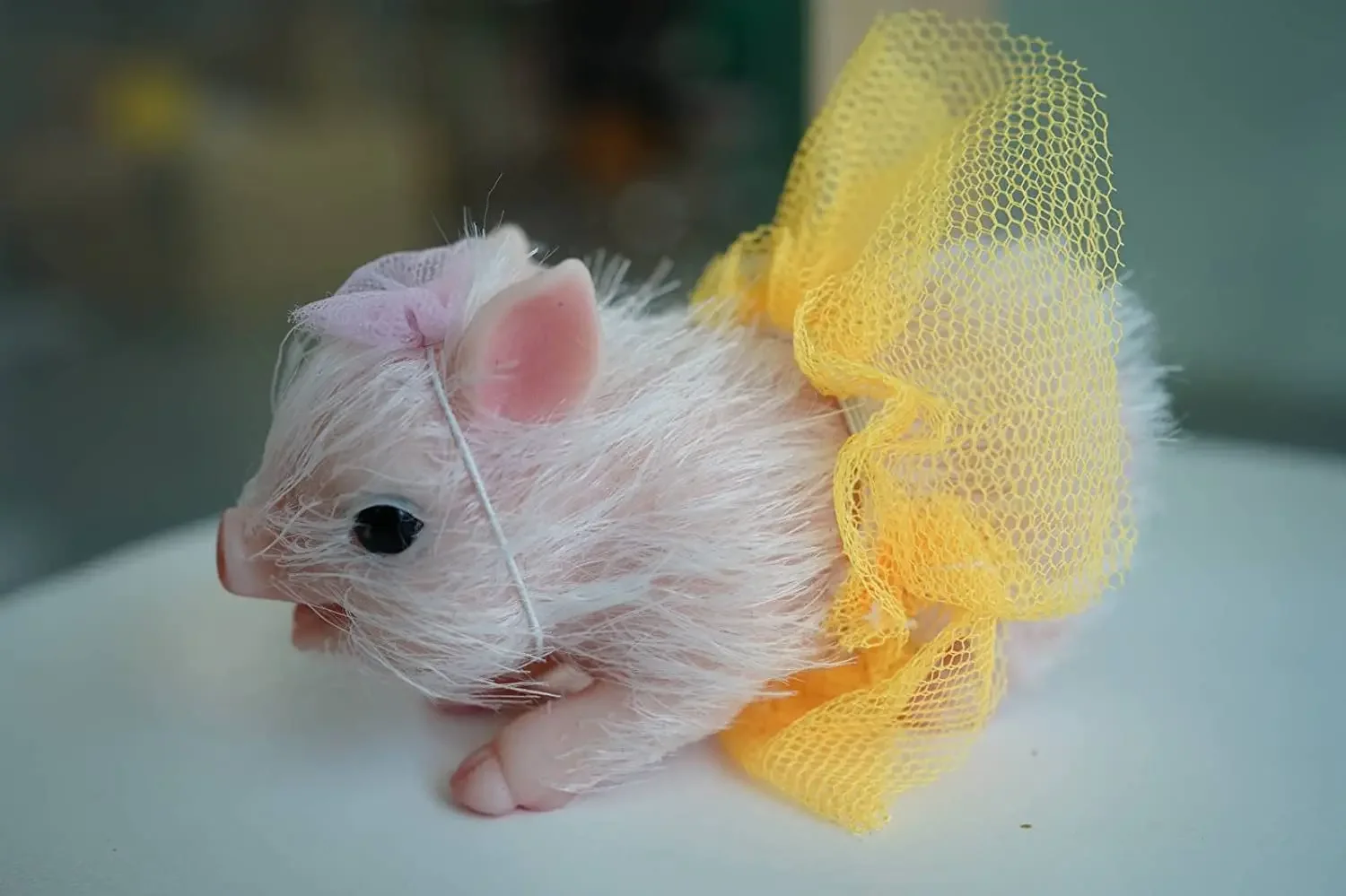 Реалистичная силиконовая кукла-пятачок игрушка мягкая коллекционная кукла