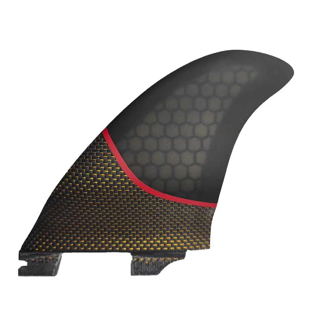 Новые волнистые ласты FCS2 из 5-ти частей изготовленные эпоксидной соты И