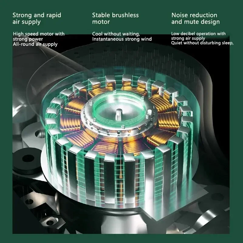 Новинка миниатюрный Регулируемый мини-вентилятор для дома и офиса маленький