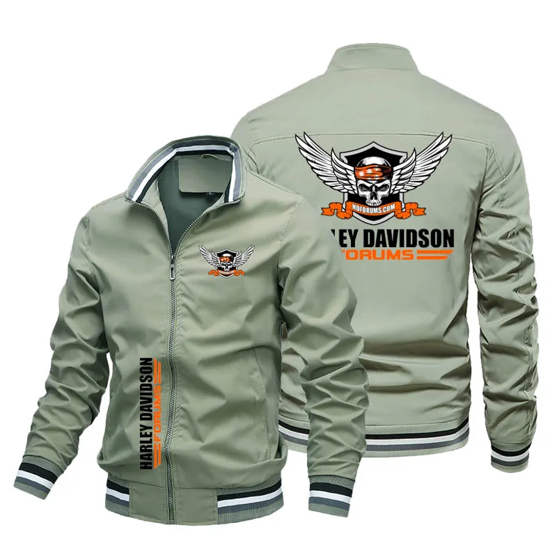 

New Spring and Autumn Men's Wing Label Jacket Sports Fashion Jacket Windproof and Waterproof Printing Outdoor Sports