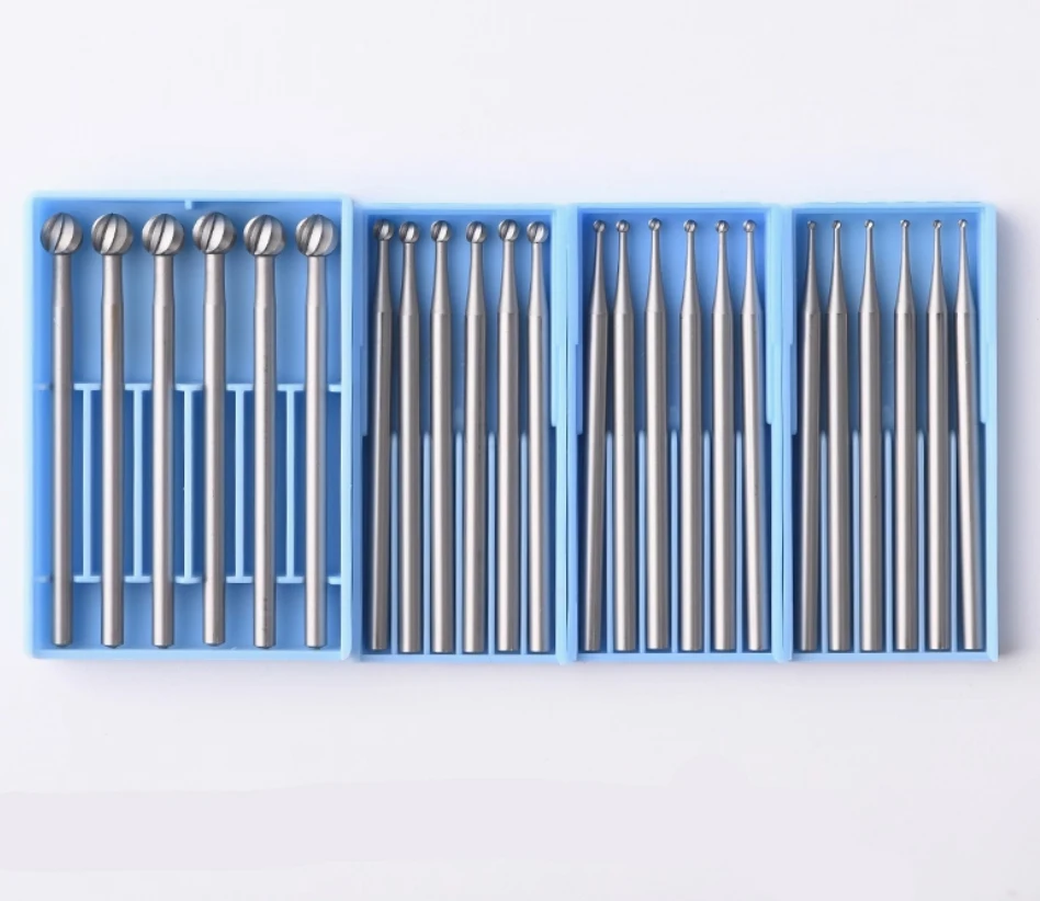 

Набор из 6 шт. шариковых боров HSS для гравировки 2,35 мм оливкового цвета