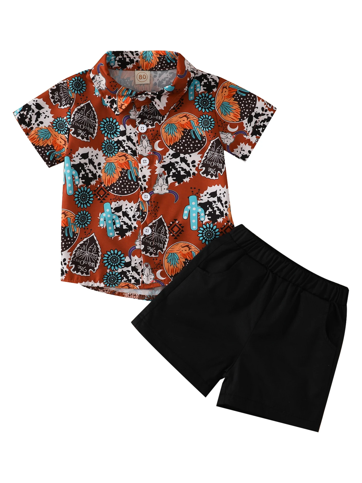 

2 шт., рубашка с коротким рукавом, на пуговицах