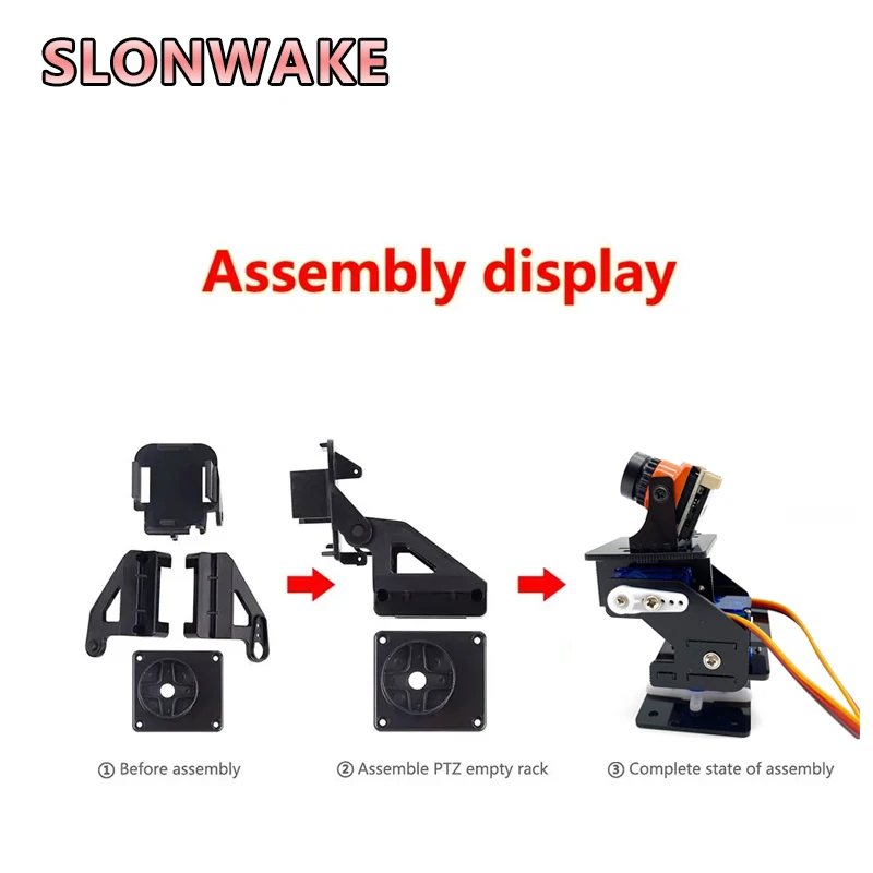 1 комплект деталей для радиоуправляемого самолета Рулевой механизм Pan Tilt SG90 MG90s 9g