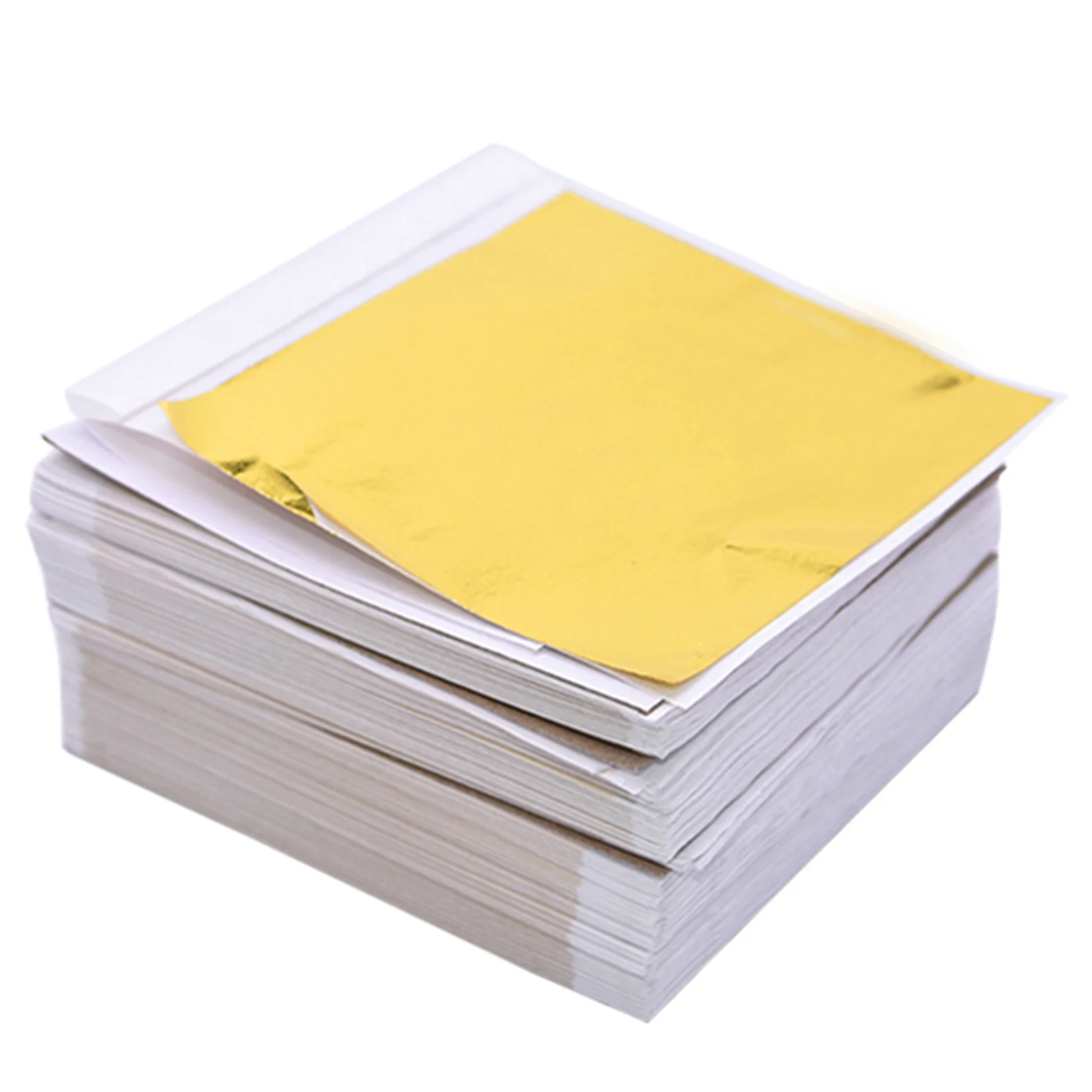 

100 штук имитации золотой и серебряной фольги бумаги, бумаги, шоколада, фотобумаги