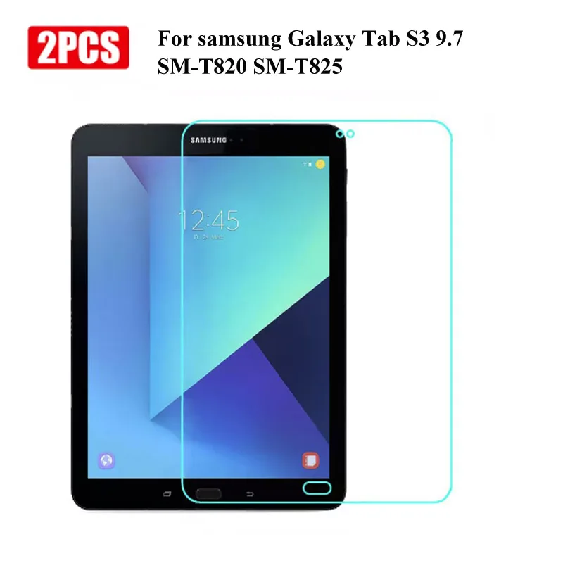 2 шт. закаленное стекло для Samsung Galaxy Tab S3 SM-T820 T825 10 1-дюймовый защитный экран