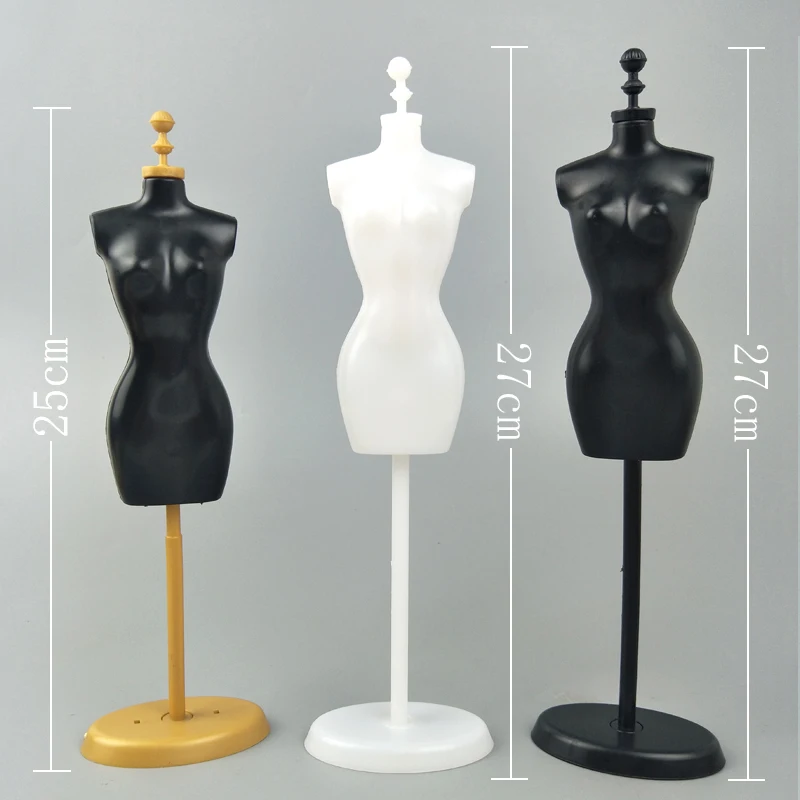 Display Holder Support For Barbie Doll Clothes Outfit Dress Mannequin Model Stand For Barbie Dollhouse 1/6 Dolls Accessories