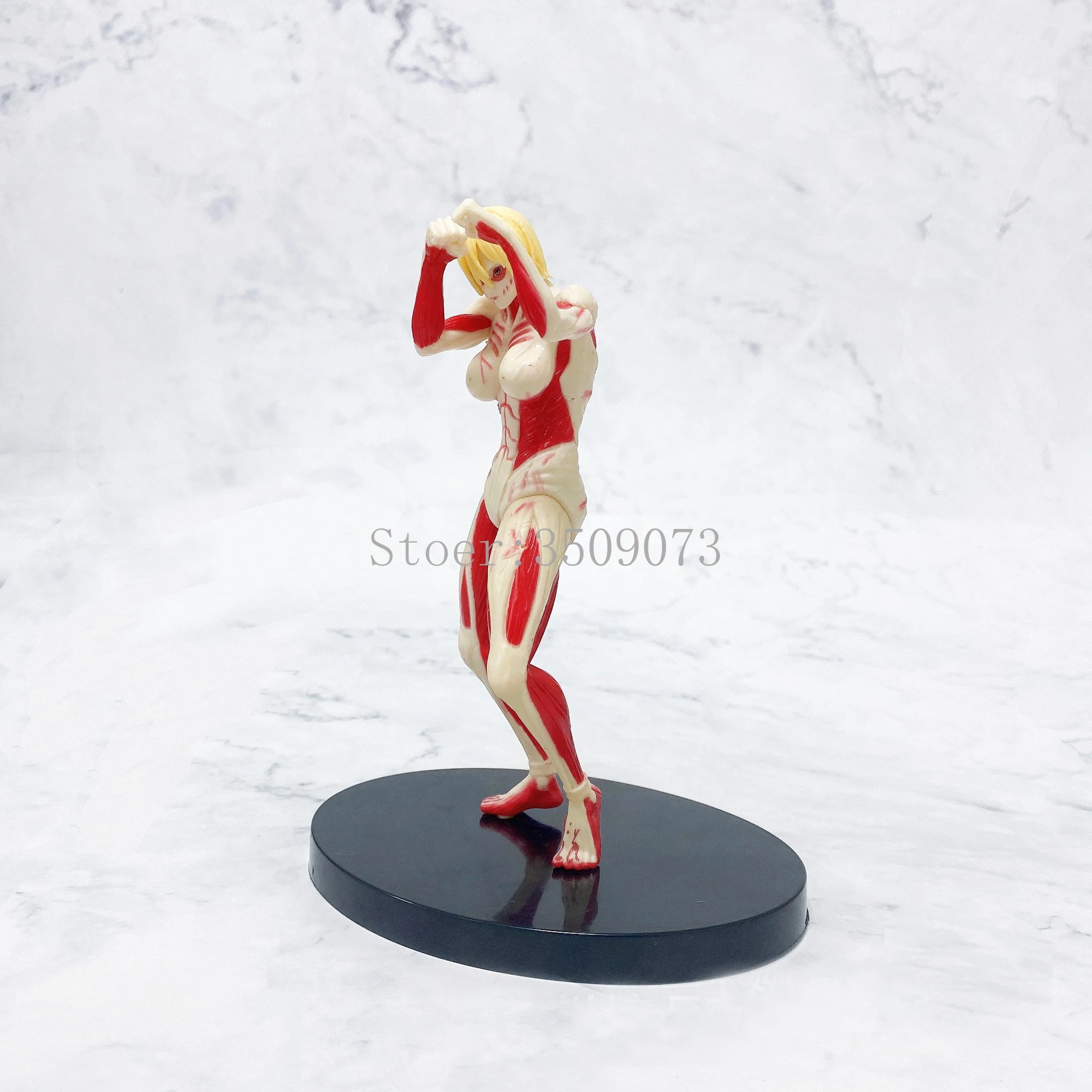 15cm Attack on Titan Anime Figure The Armored Action Eren Jaeger PVC Reiner Braun Figurine Model Doll Toys |