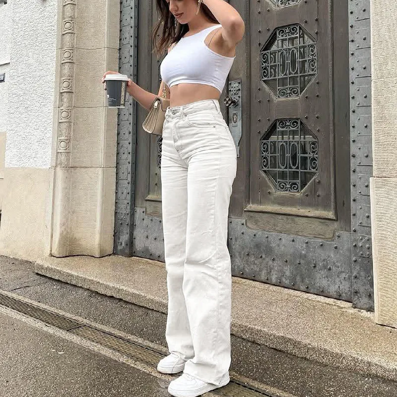 women stretch denim