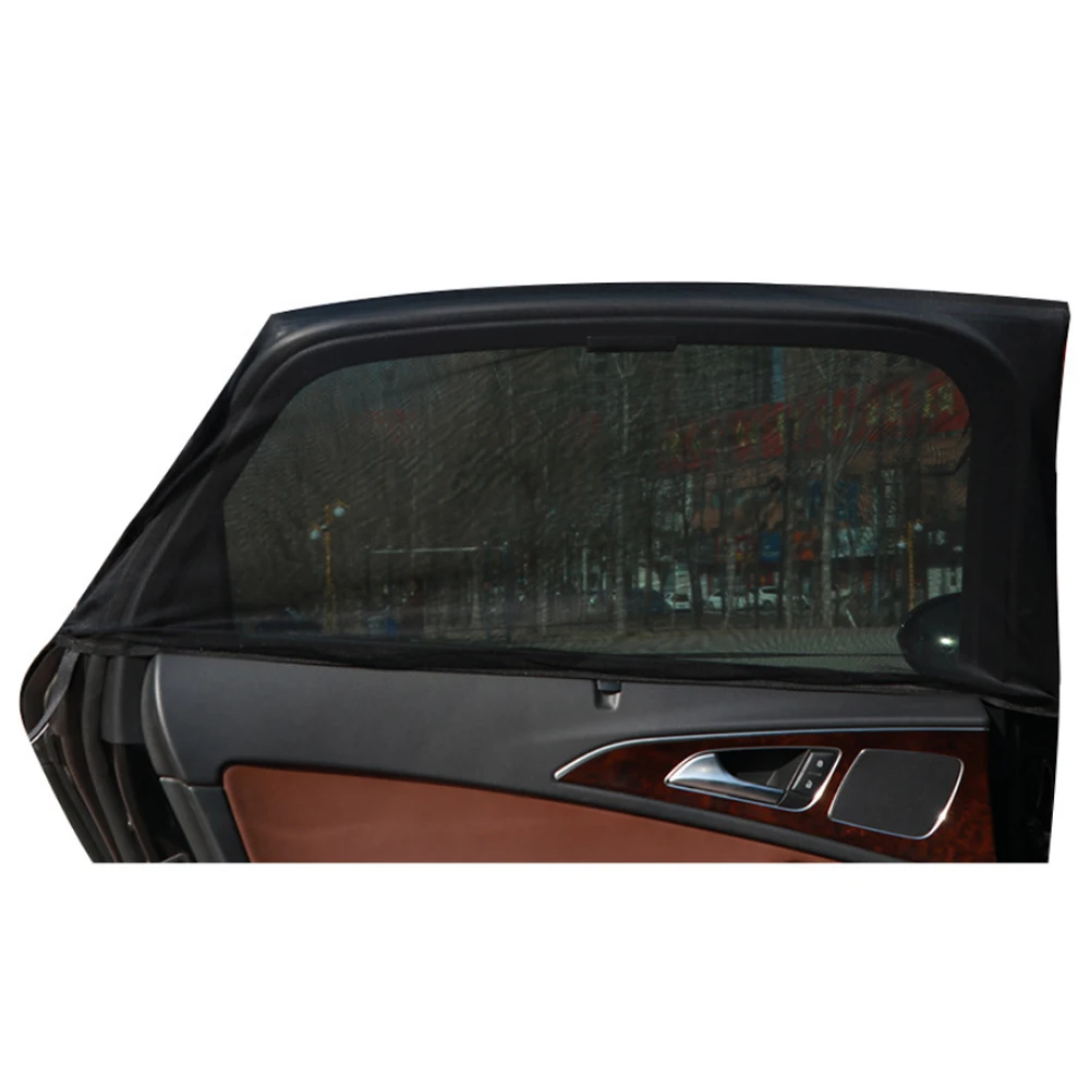 

2PCS Car Styling Accessories Sun Shade Auto UV Protect Curtain Side Window Sunshade Mesh Sun Visor Protection Window Films