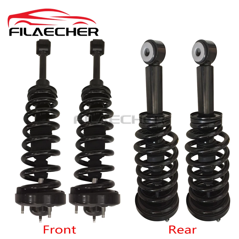 

2Pcs Front/Rear For Lincoln Navigator Ford Expedition 2003-2005 Coil Spring Shock Absorber Strut Assembly without ADS 1336328