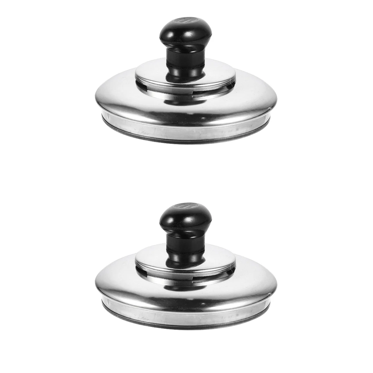 

2 Whistling Kettle Cover Replacement Boil Kettle Stainless Steel Lid