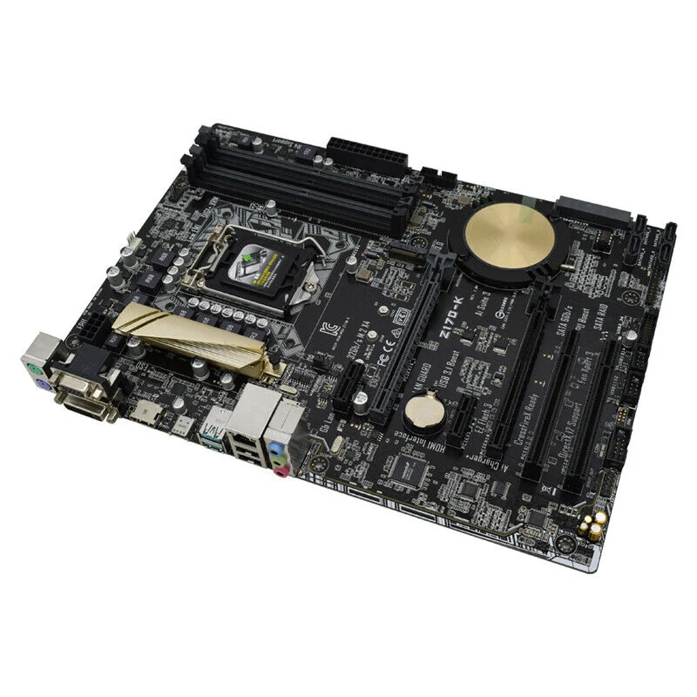 

Для ASUS Z170-K LGA 1151 DDR4 б/у ATX материнская плата HDMI VGA DVI USB3.1 M.2 PCI-E 3,0
