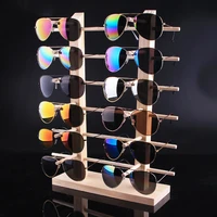 solid wood glasses display stand sunglasses organizer display shelf sunglasses holder swimming gogges glasses stand showcase