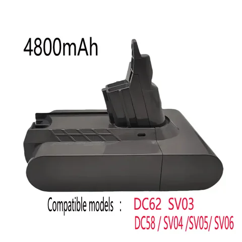 Аккумулятор для Dyson V6 21.6В 4800/6800/9800/12800 мАч