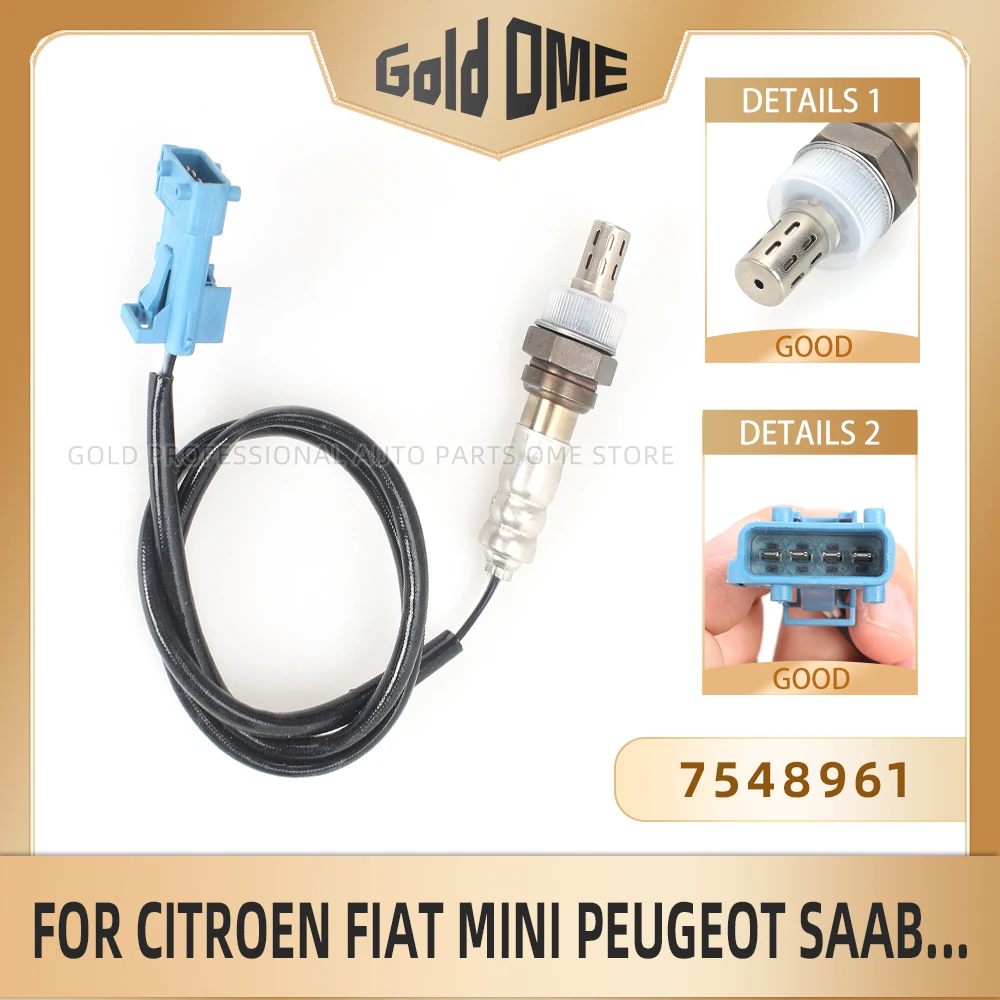 

Кислородный датчик Lambda для Citroen C2, C3, C4, C5, C6, C8, DS, DS3, Fiat Mini, Peugeot Saab 1618V3, 7548961, 1628NY, 1628KY, 1618V3