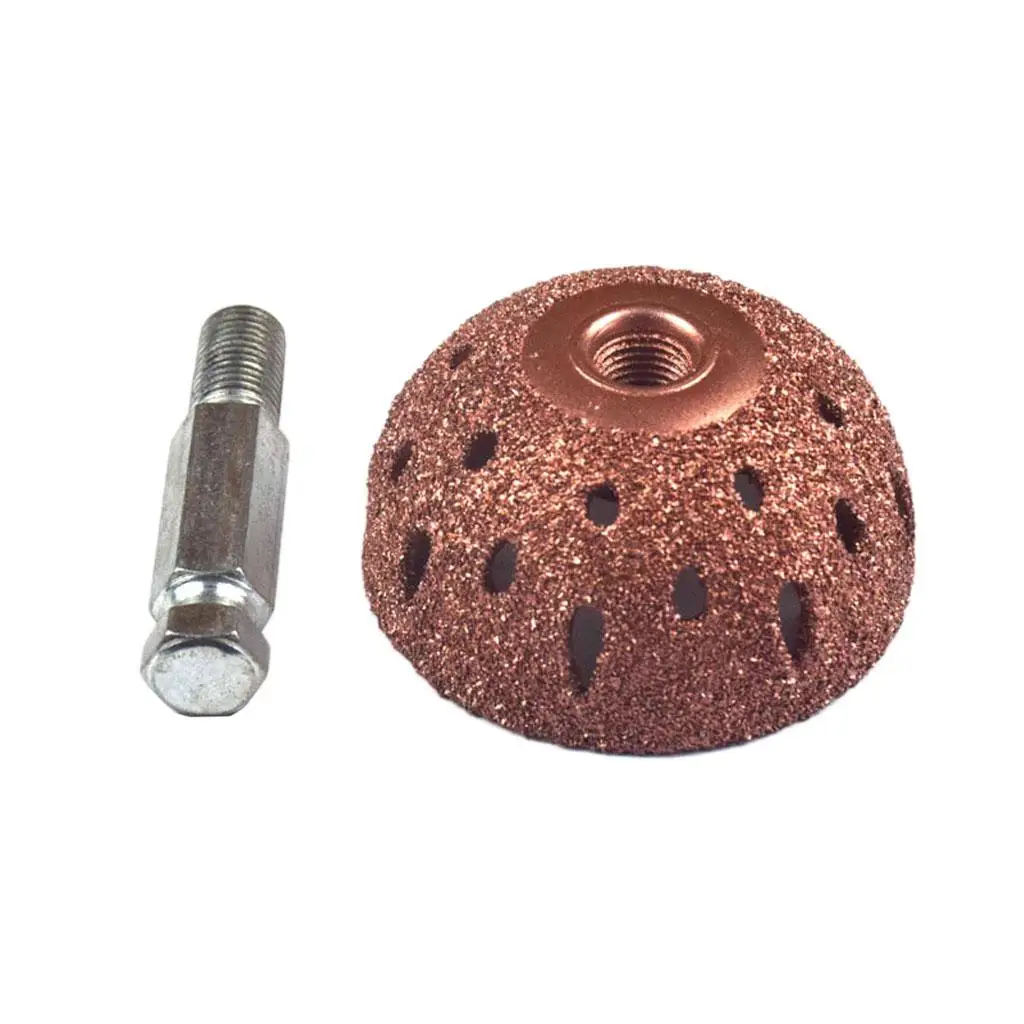 

55mm Car Bike Tire Tube Cleaner Tools Coarse Grinding Wound Machine Head