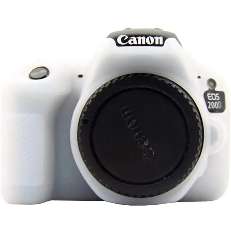 Для Canon EOS 200D Mark II 250D Rebel SL2 SL3 DSLR камеры силиконовый защитный чехол для тела