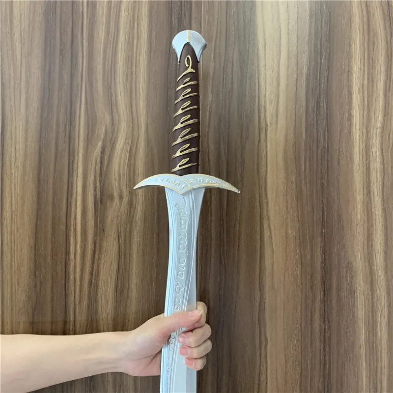 Cos подарок 71 см стральный меч эльфы косплей инмантация Золотое оружие