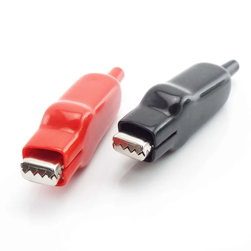 

Электрические тестовые провода крокодил 20A 2 шт.