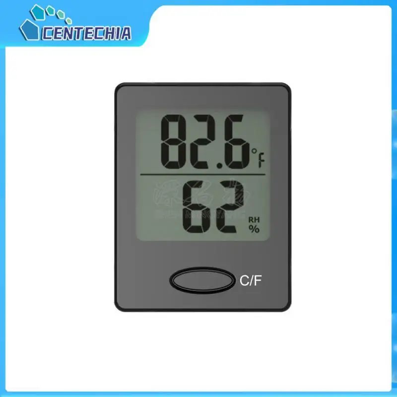 

Creative Temp Monitor 2023 Mini Thermometer Tools 1-pack Indoor Sensor Gauge Newest Home Temperature Hygrometer Lcd Outside