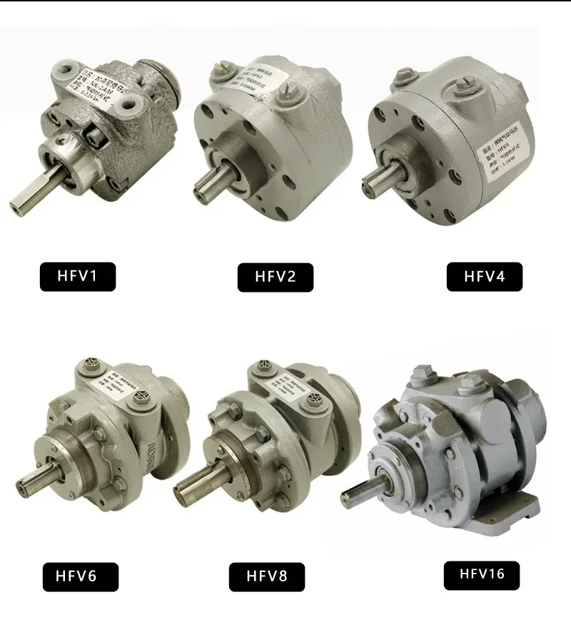 0.44HP 0.33KW 0.31N.m лопасть двигателя HFV1 пневматический двигатель с лопастями низким