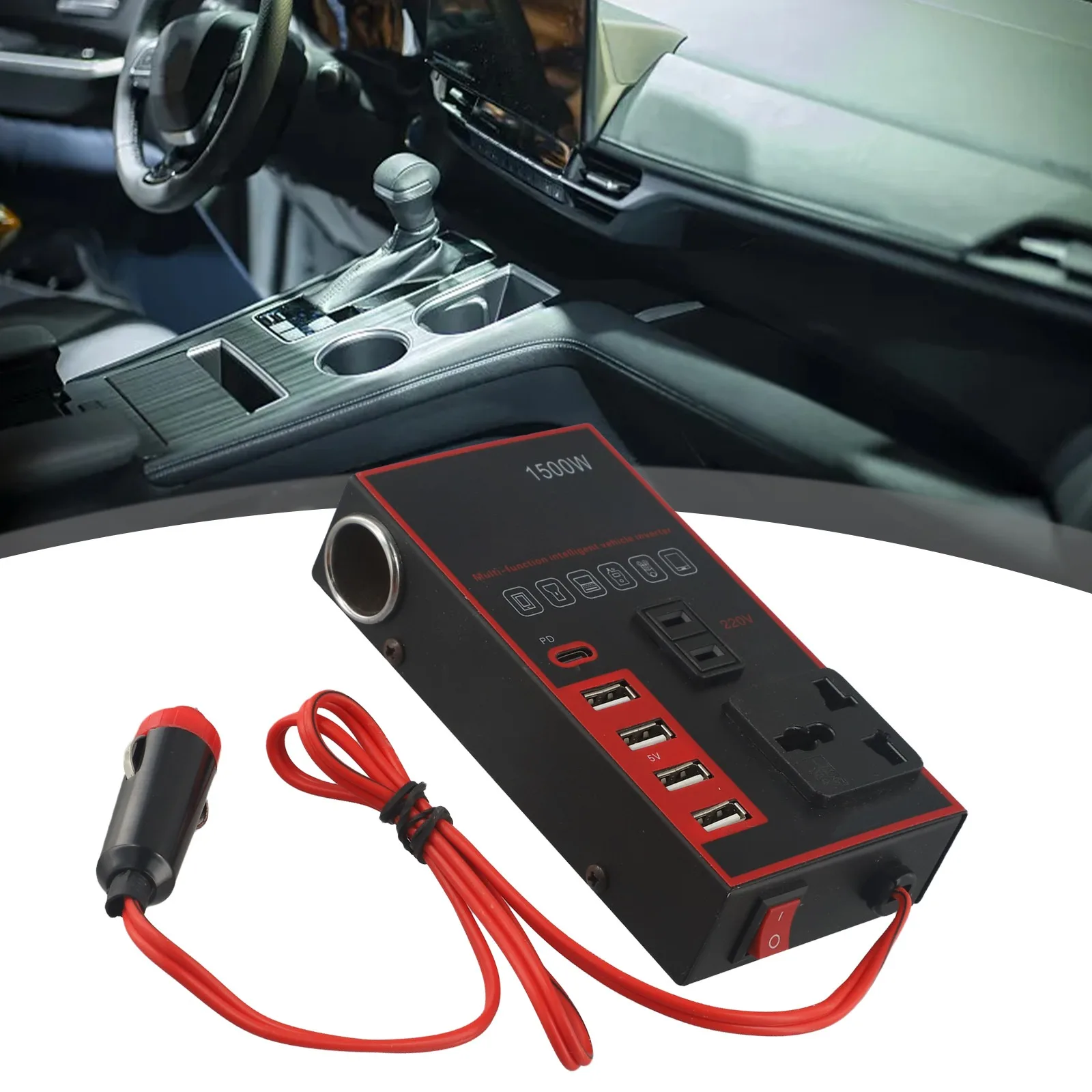 Инверторное зарядное устройство 12 В/24 В в постоянный ток 220 преобразователь