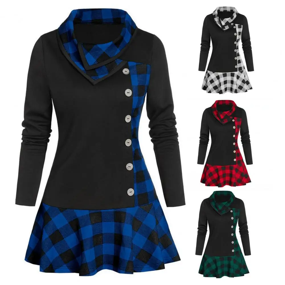 

Платье-мини ТРАПЕЦИЕВИДНОЕ эластичное с накладными пуговицами