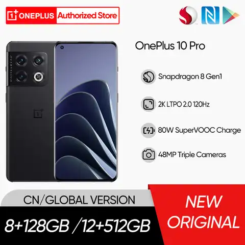 Смартфон OnePlus 10 Pro, 10 Pro, 10000 ГБ, Snapdragon 8, быстрая зарядка 80 Вт