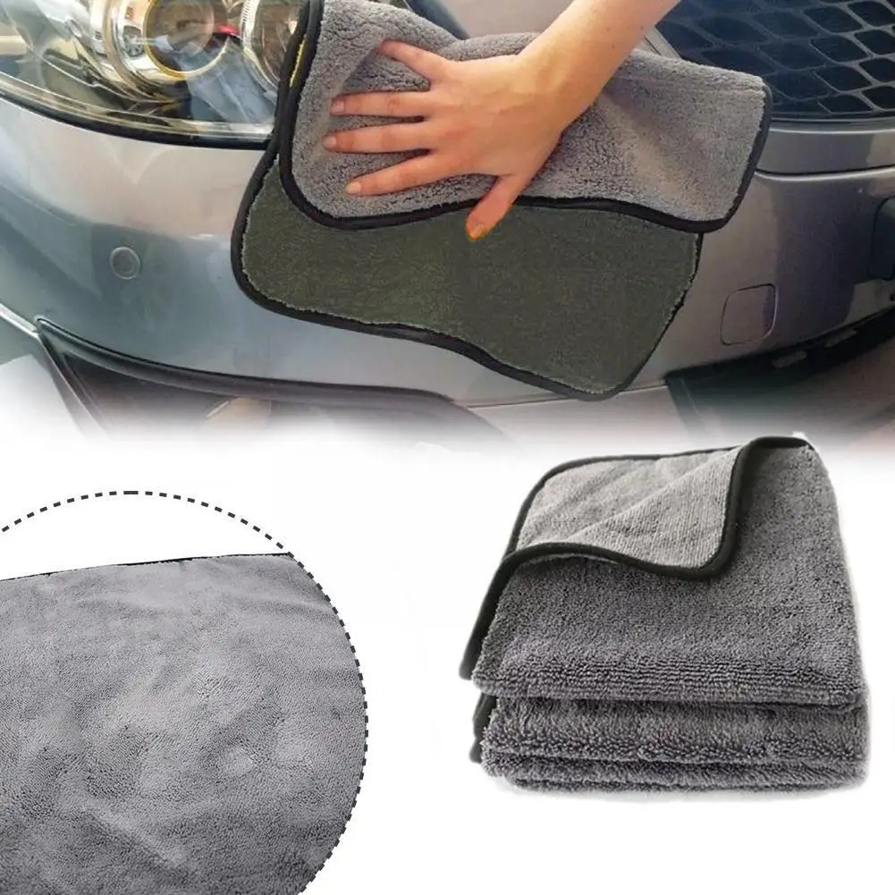 

Microfiber Auto Wash Towel Car Cleaning Drying Cloth Car Hemming Wash Cloth Car 40cm Detailing Towel Care Z9g1