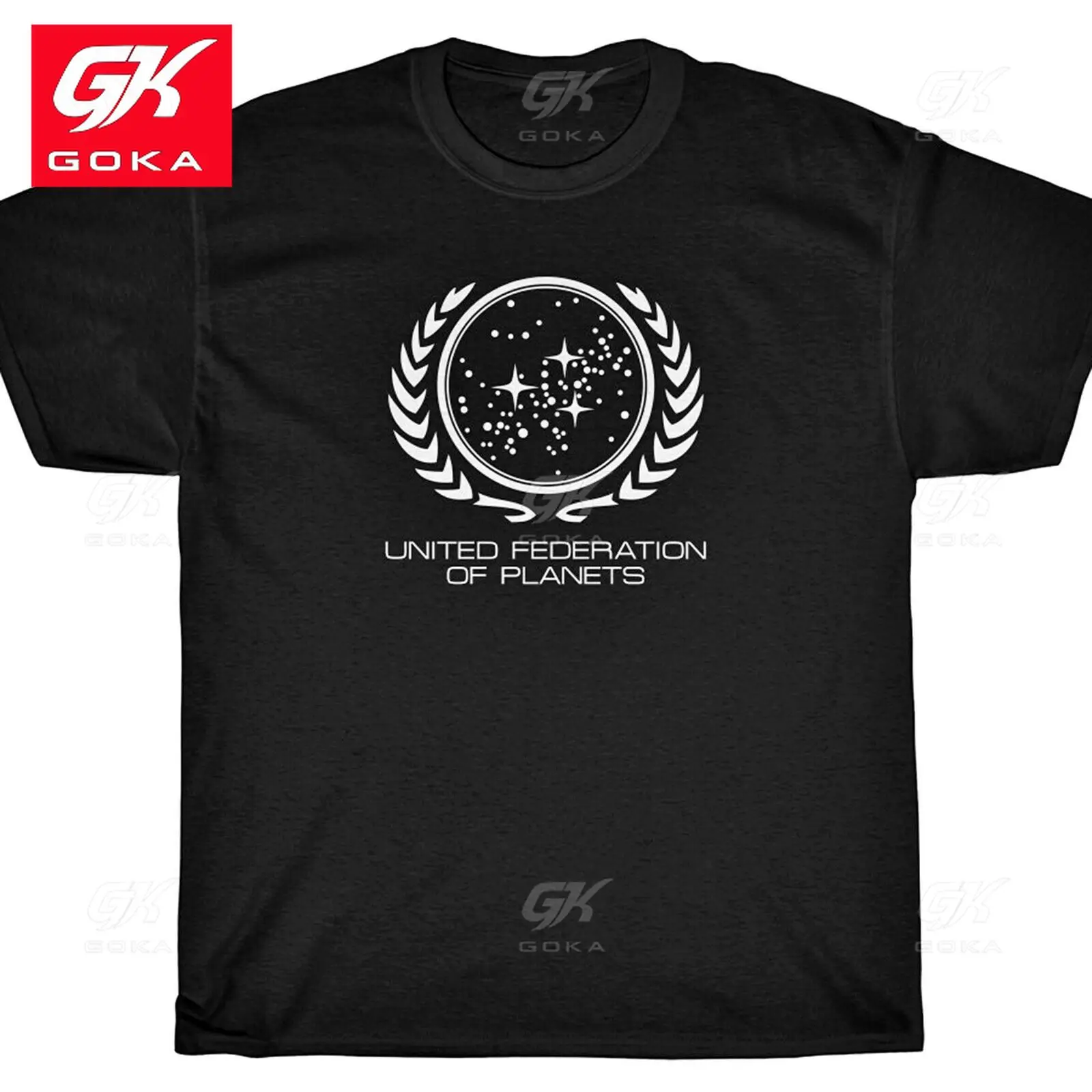 Мужская футболка с принтом Star Spock Space Kirk Trek