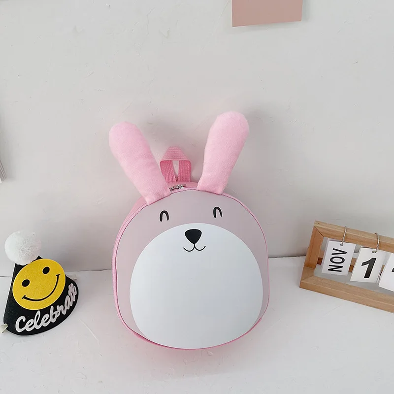 New Fashion Children's Hard Shell Schoolbag Cartoon Lovely Rabbit Kindergarten Backpack for Boys and Girls Children Gifts