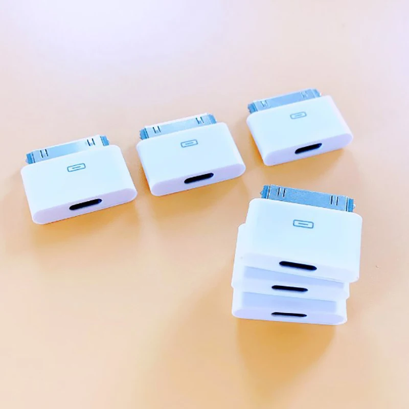 Переходник 30-контактный На 8-контактный С Кабелем Освещения Для iPhone 4 iPad 2 3 iPod