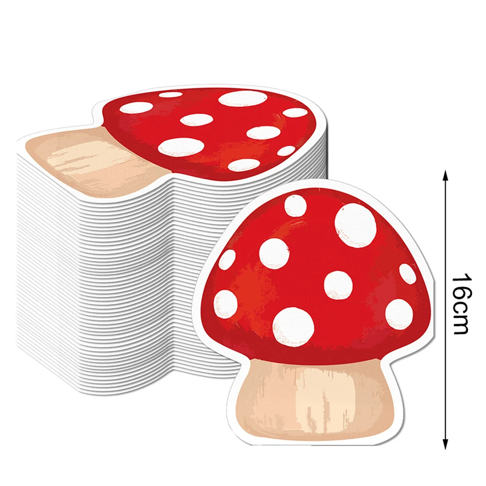 

Одноразовые бумажные салфетки с грибами
