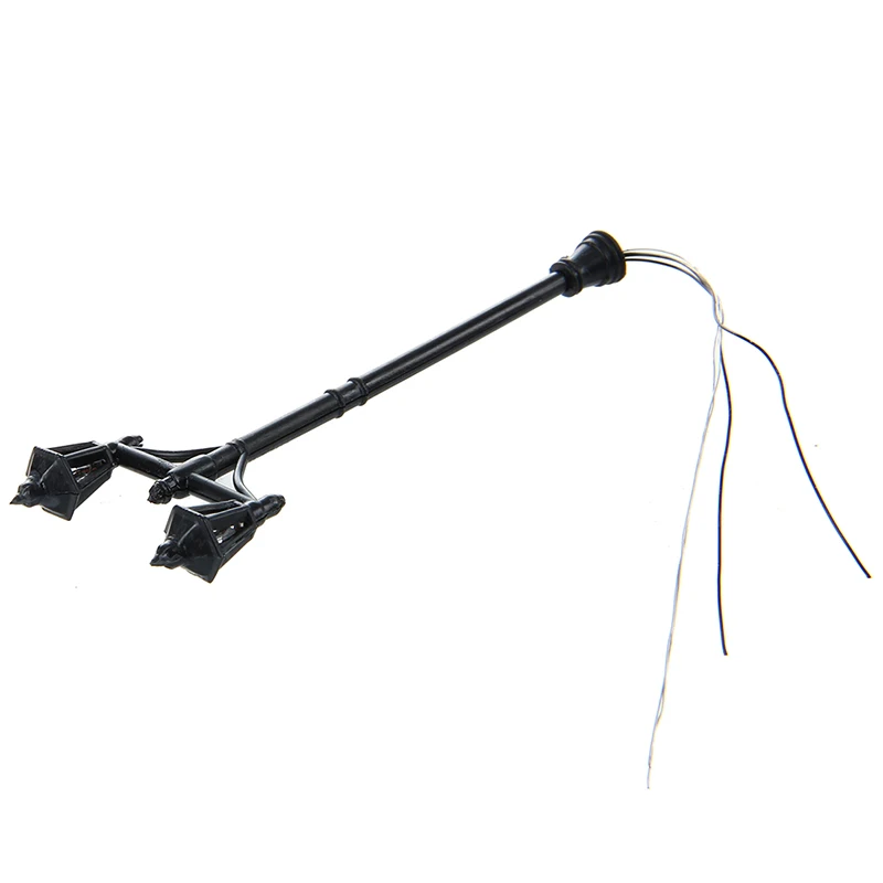 Модель садового светильника с двойной головкой масштаб 1:100 20 шт. | Дом и сад