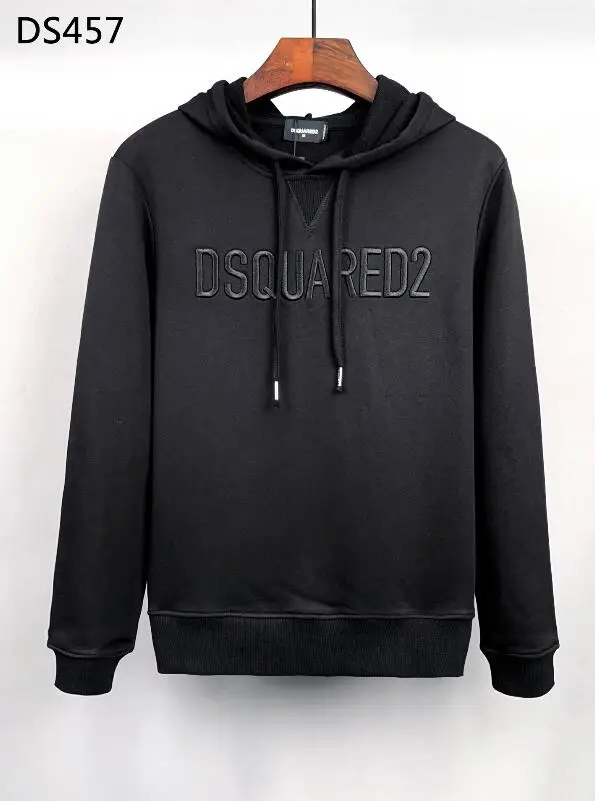 

Dsquared2 Men's/Women's Round Neck Letter Printing Long Sleeve Sweater Casual Clothing Trendy Menswear DS457