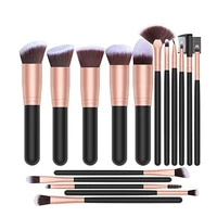 fjer makeup brushes premium synthetic foundation powder concealers eye shadows makeup kit 9pcs 24 pcs brush set black rose
