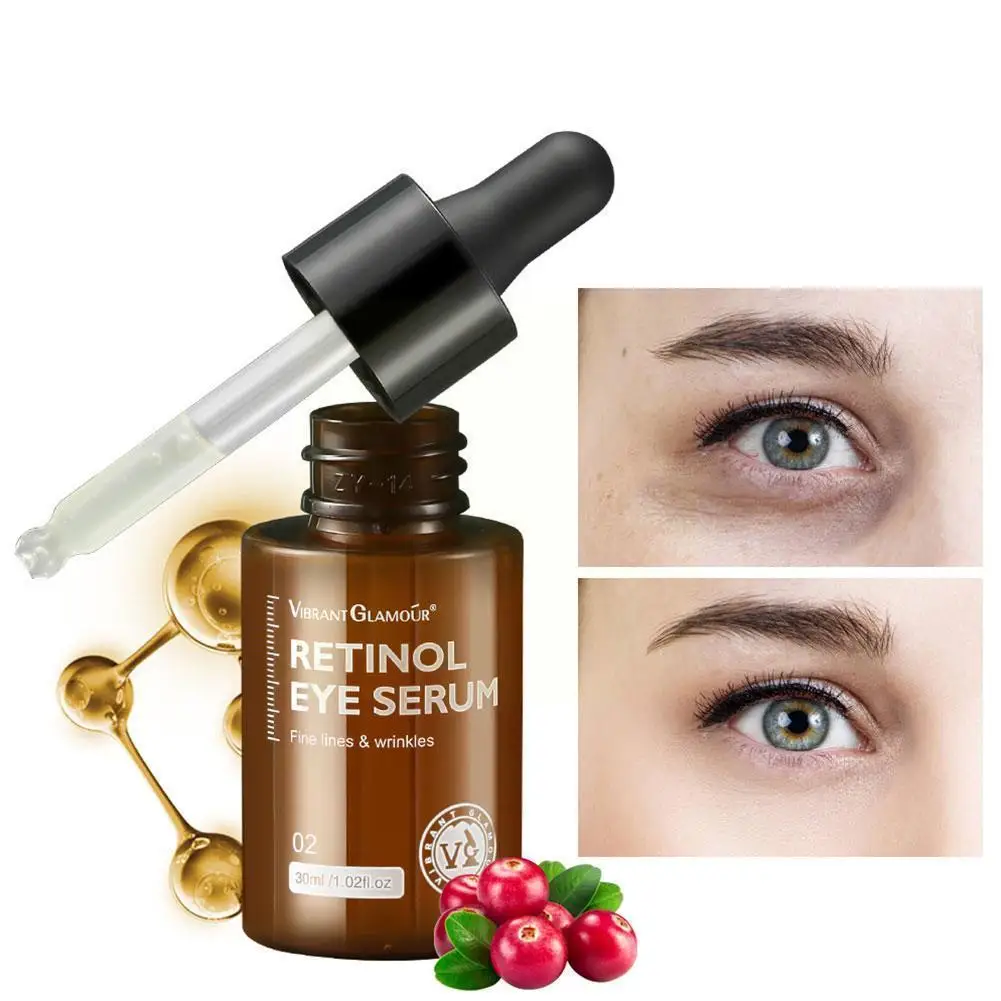 

Retinol Anti-Wrinkle Eye Cream Fades Fine Lines Dark Serum Puffiness Eye Care Firmness Bags Anti-Aging Remove Eye Circles E E3G2