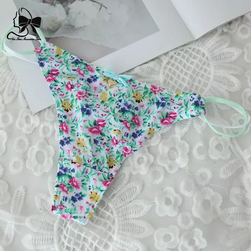 Новинка 2024 нижнее белье женские трусики с заниженной талией сексуальные стринги