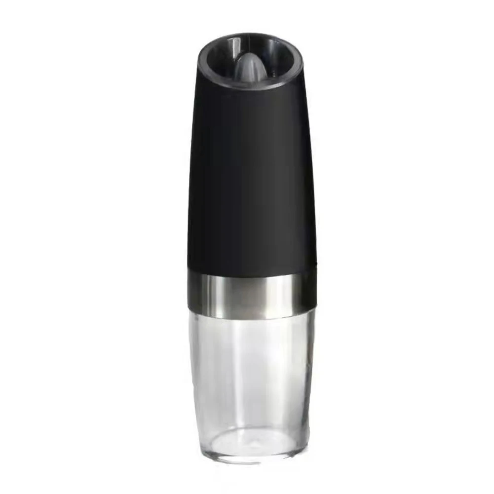 Портативная мясорубка для соли и перца с синим светом гравитационная