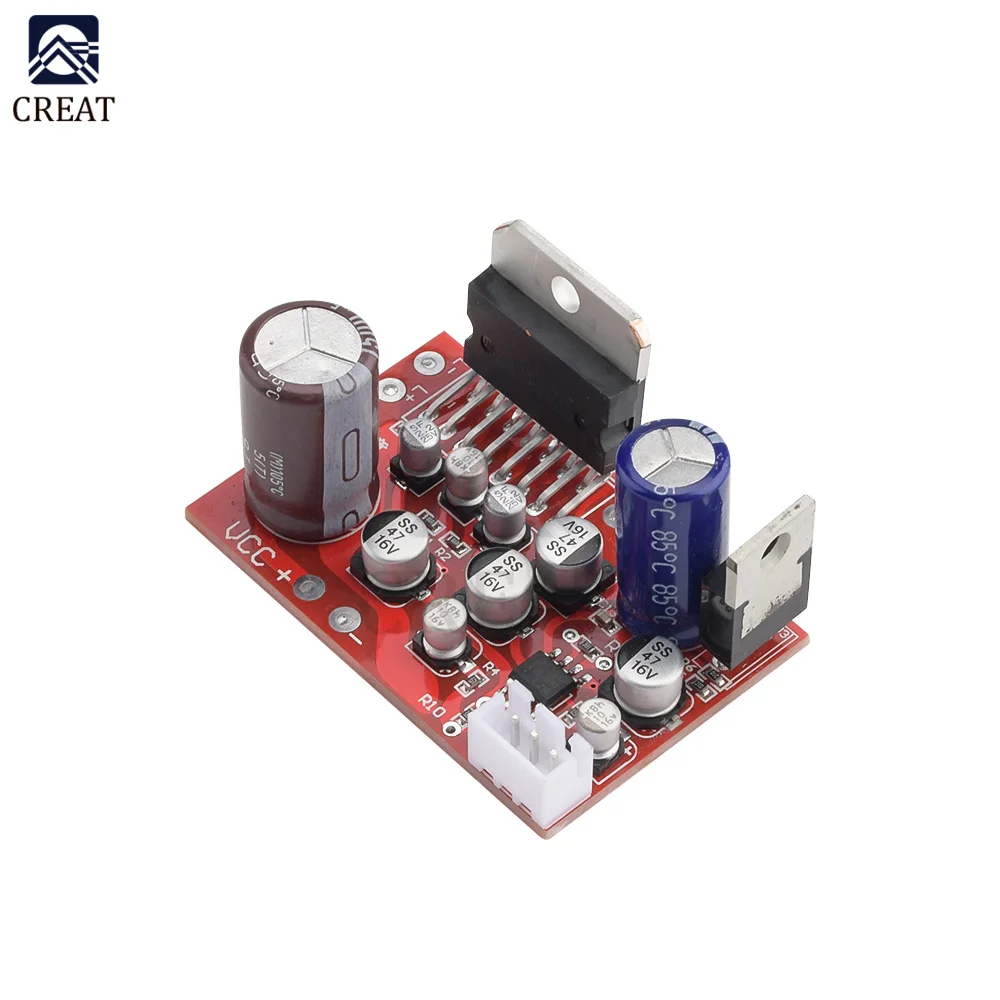 

TDA7379 Audio Amplifier Module DC 9 -17.5V 39W*2 Stereo Audio Amplifier Board AD828 Preamp Board for Bluetooth Speaker
