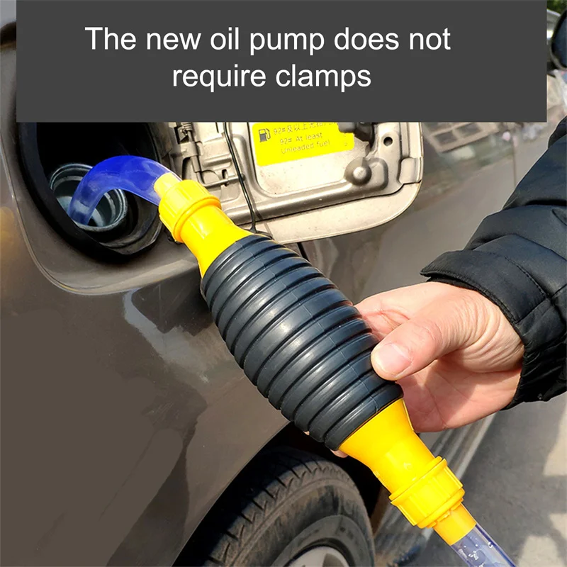 

Universal Car Portable Manual Fuel Pump Transfer Hand Primer for Gas Gasoline