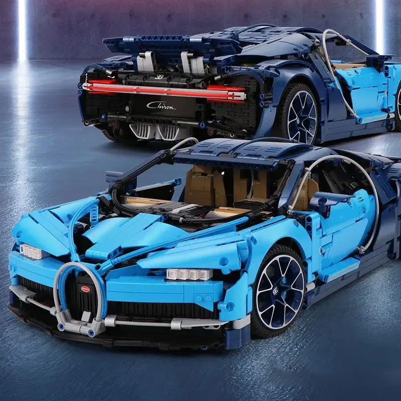1408 Шт. Суперскоростной Спортивный Автомобиль Набор Технических Строительных