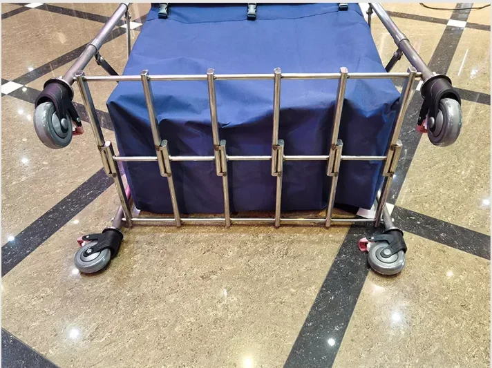 Тележка для стирки в отеле чистая складная тележка белья больничные тележки и