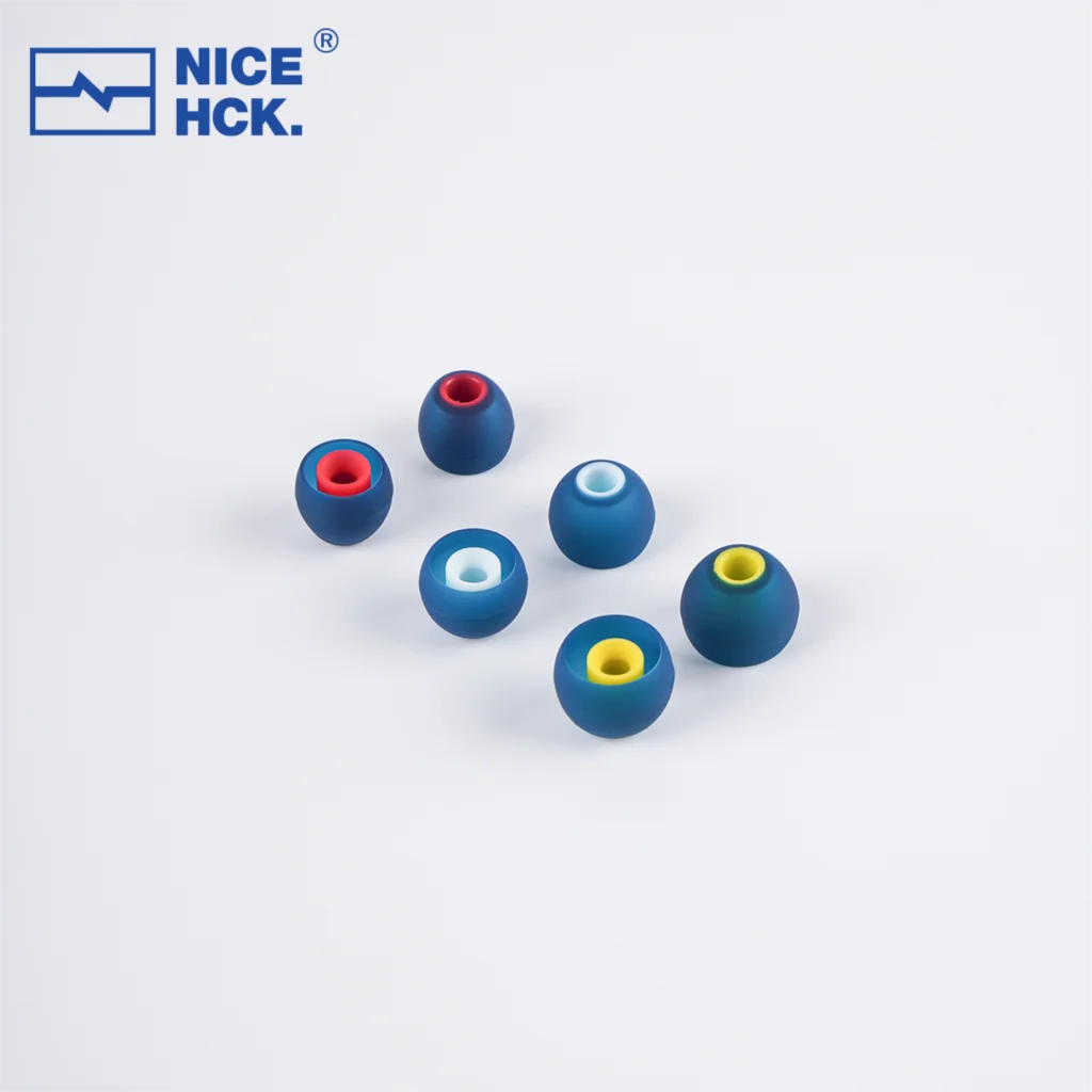 NiceHCK 08 Силиконовые насадки для ушей мягкие шумоизоляционные амбушюры S M L