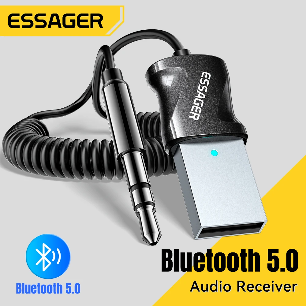Essager Bluetooth 3 5 дополнительный адаптер USB для разъема мм аудио беспроводной громкой