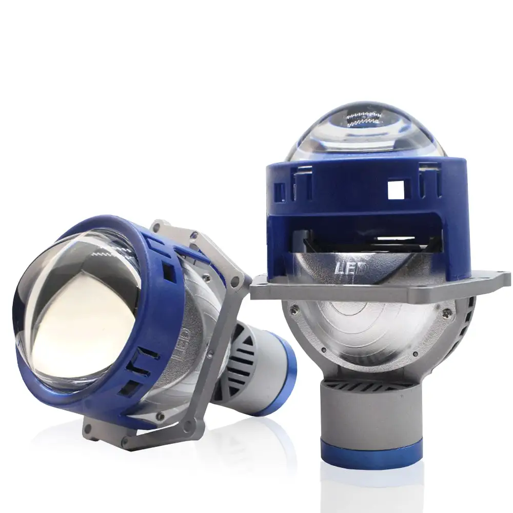 Би-светодиодный объектив проектора 65W 7500LM Супер яркий биоптический ретрофит