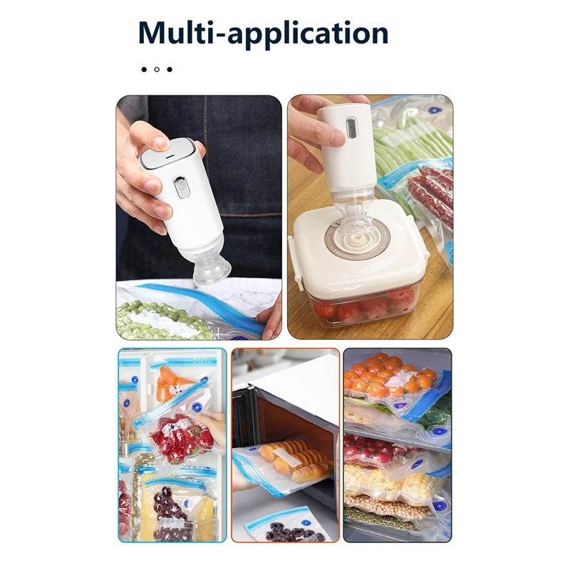 Электрический воздушный насос с USB-зарядкой сушилка и 10 пакетов в комплекте для