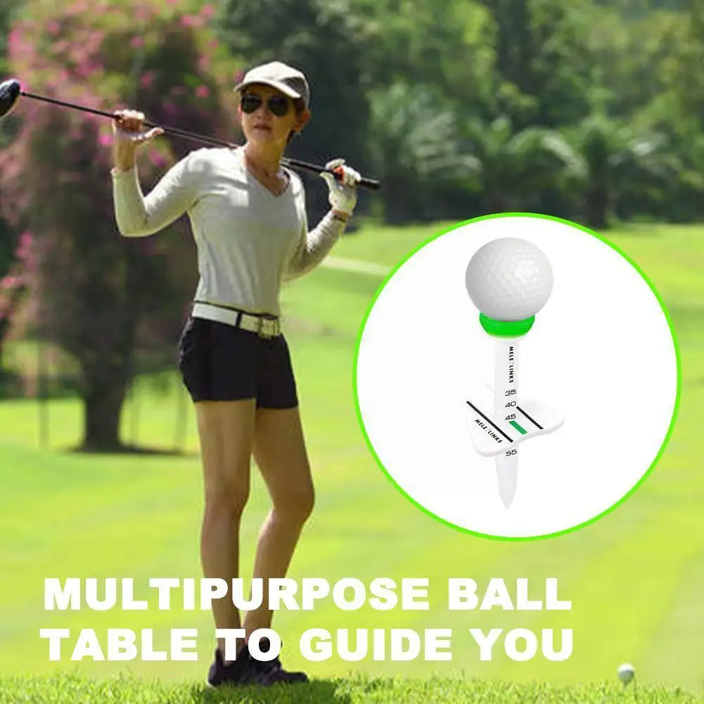 

New 1pcs Golf Double Tee Step Down Golf Ball Holder Tees Plastic Golf Color Accessories Gifts Golf Random R7y6