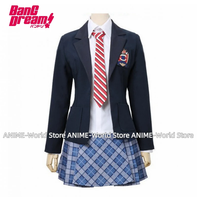 《Нестандартный размер》Аниме Bang Dream! Костюм для косплея Tamade Chiyu костюмы одежда на