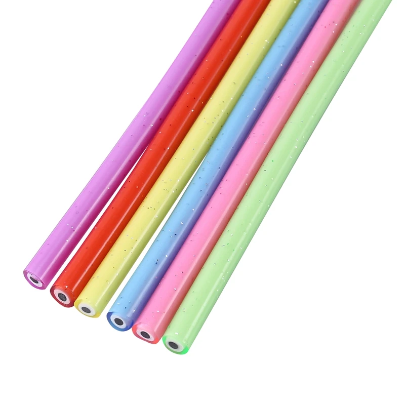 

60 Pieces Bendable Pencil Flexible Bendy Soft Pencils With Eraser, Colorful